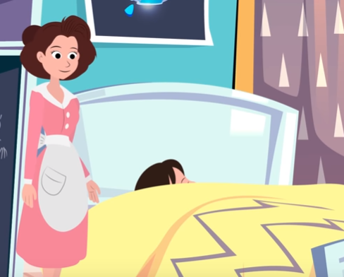 قصص اطفال مشوقة : التلميذة الآلية