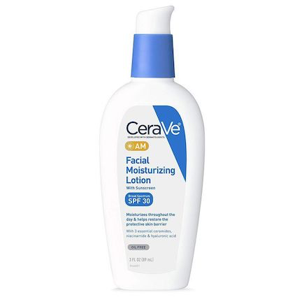 كريمات ترطيب البشرة الجافة - #5 غسول مرطب للوجه CeraVe AM SPF 30