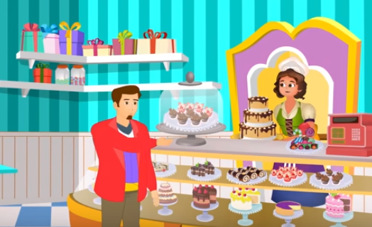 قصة بائعة الحلوى المجتهدة