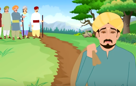 قصص الاطفال مكتوبة : قصة الحلاق الأحمق