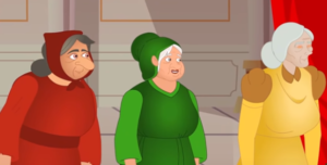 قصة الغازلات الثلاث