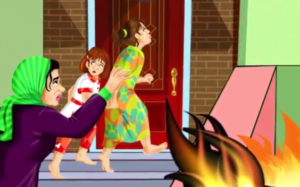 قصص عن بر الوالدين مؤثرة جدا : هذه المرأة الصالحة نشب حريق هائل في بيتها ثم كانت المفاجئة الكبرى
