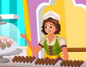 قصة بائعة الحلوى المجتهدة