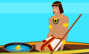 قصة السمكة ذهبية الرأس