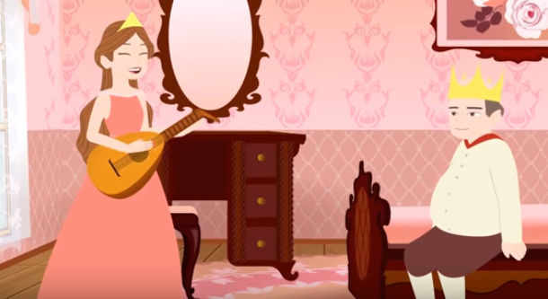 قصة الأميرة لليان الشاعرة