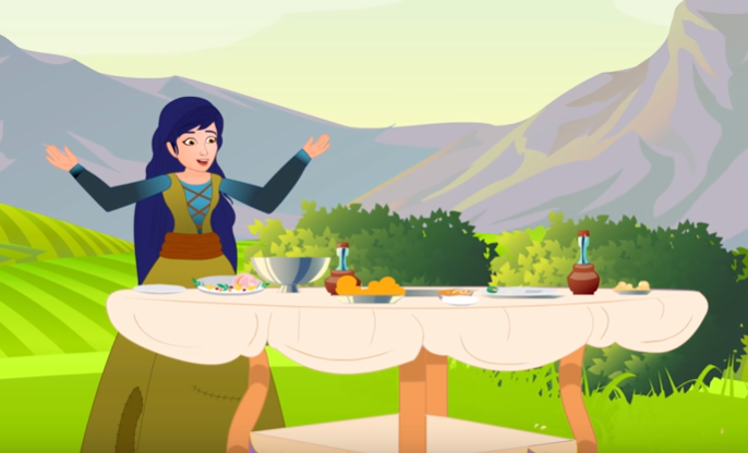 قصص اطفال مشوقة : قصة عين وعينان و ثلاث عيون