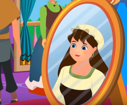 قصص اطفال جديدة قبل النوم : قصة المرآة السحرية