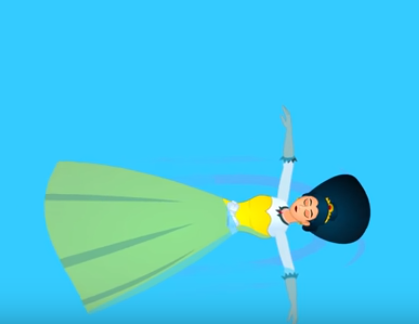 قصة الاميرة الطافية