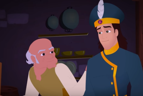 قصة الفراش السحري