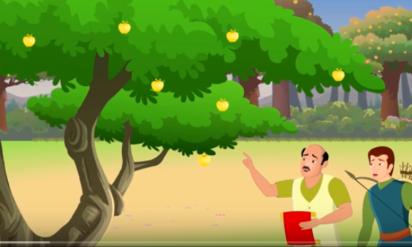 قصص للاطفال قبل النوم : قصة الطائر الذهبي
