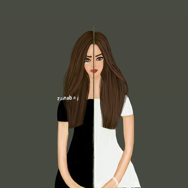 خلفيات بنات حزينه كيوت 2