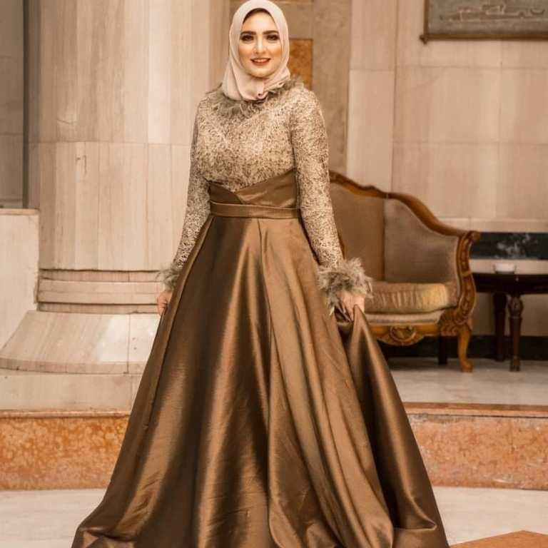فساتين سواريه محجبات 2020 1