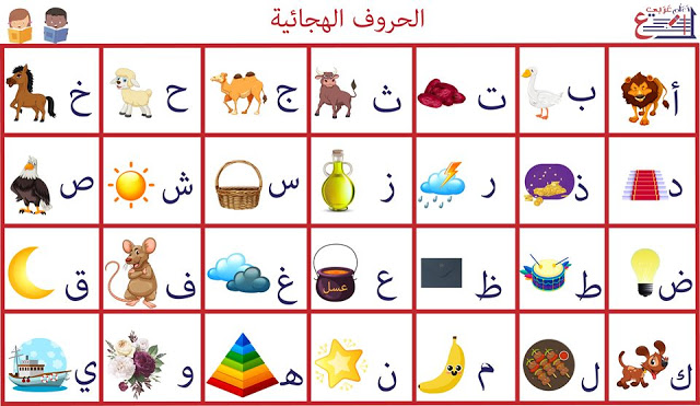 الحروف الهجائية العربية 10