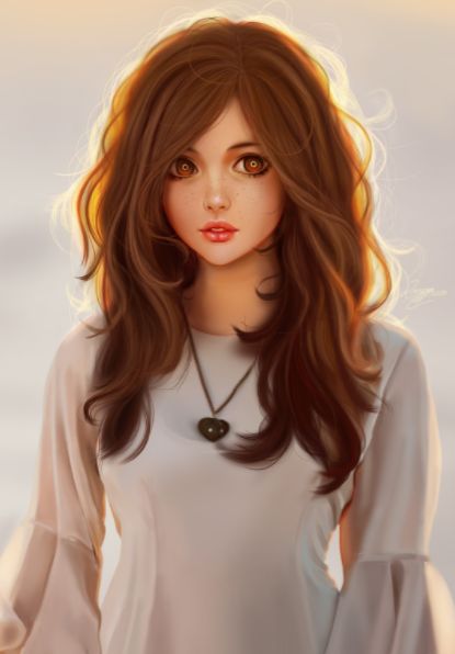 خلفيات بنات كرتون كيوت 10