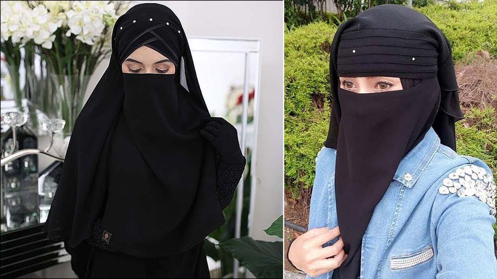 رمزيات بنات منقبة انستقرام 5