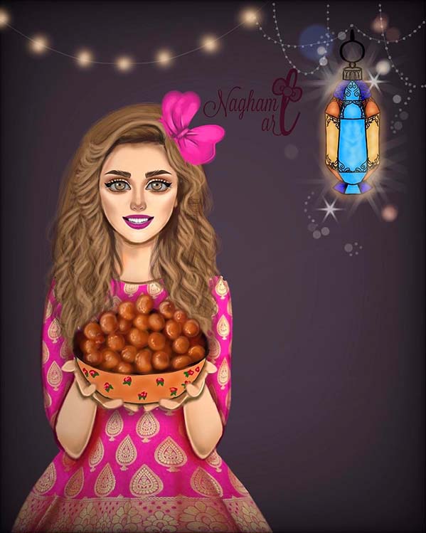 صور بنات كرتون 11