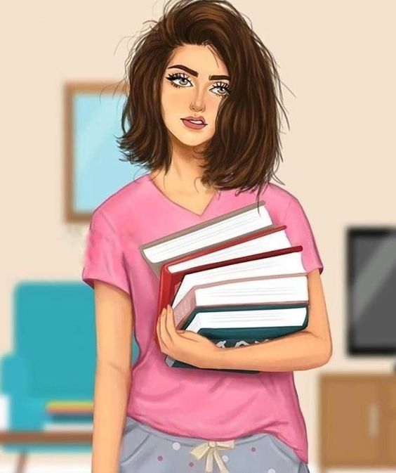 خلفيات بنات كرتون كيوت 15