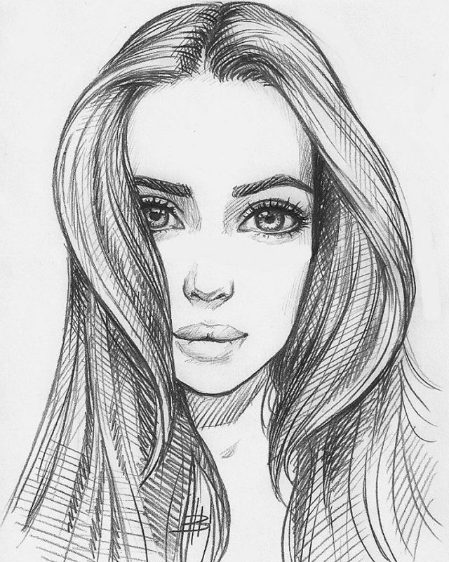 افكار رسومات بالرصاص1