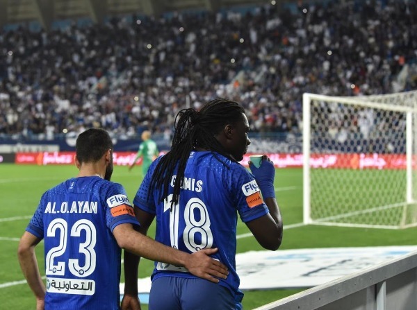 مهاجم الهلال السعودي