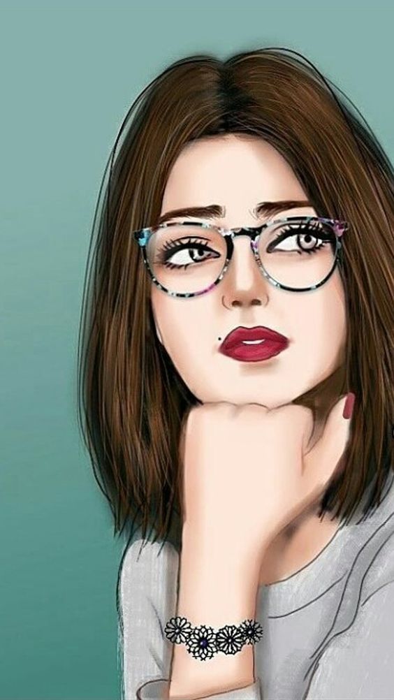 خلفيات بنات كرتون كيوت 2