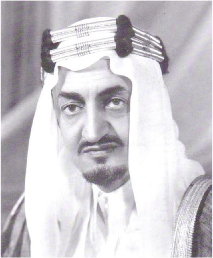 صور الملك فيصل مع بعض الشخصيات6