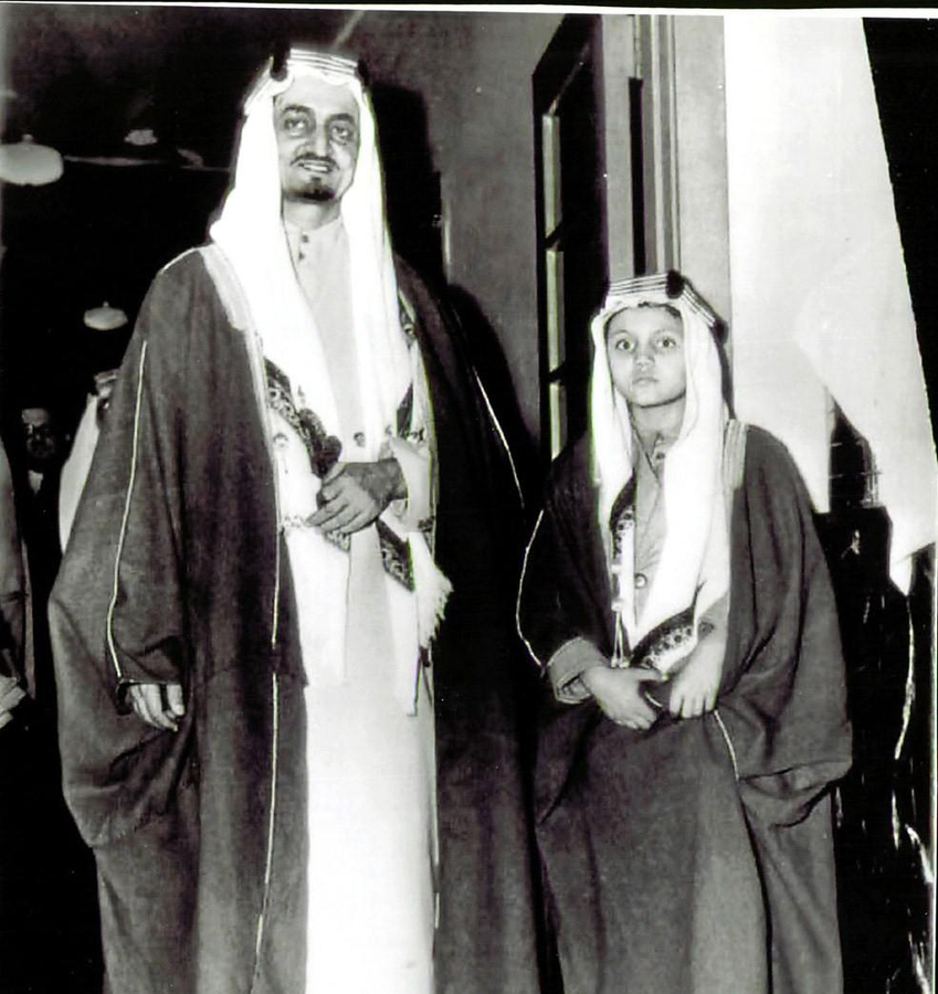 صور الملك فيصل مع بعض الشخصيات7