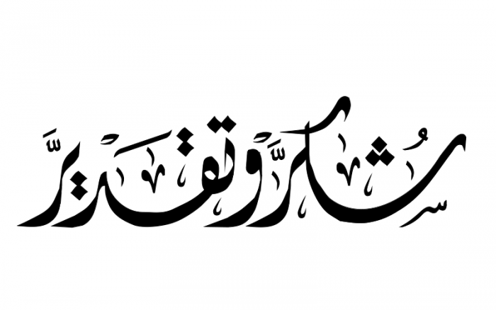 شهادة شكر وتقدير 3
