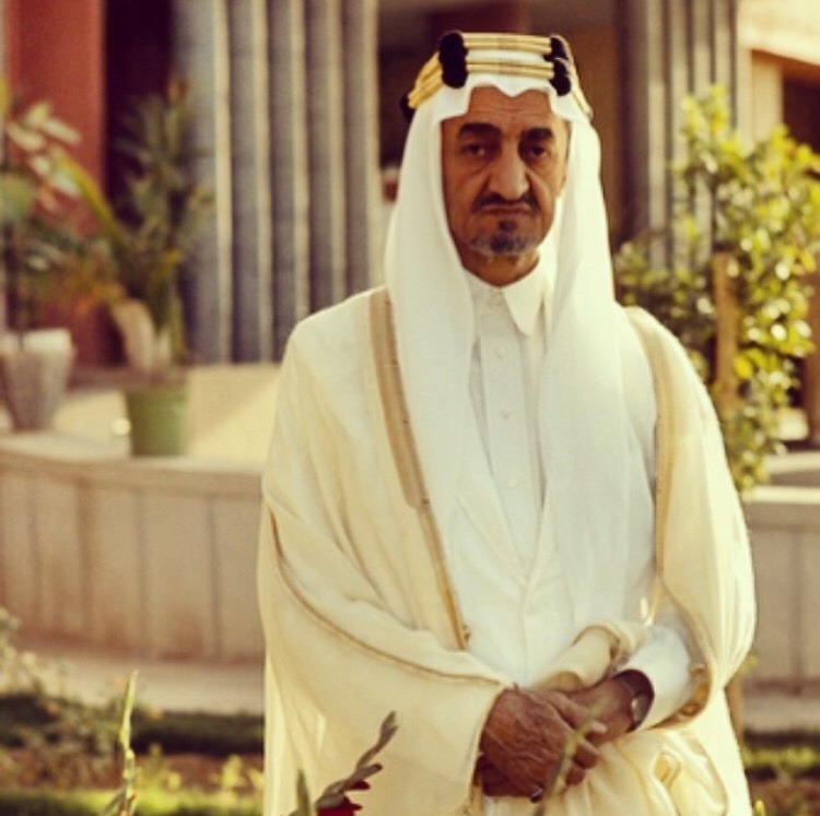 صور الملك فيصل مع بعض الشخصيات10