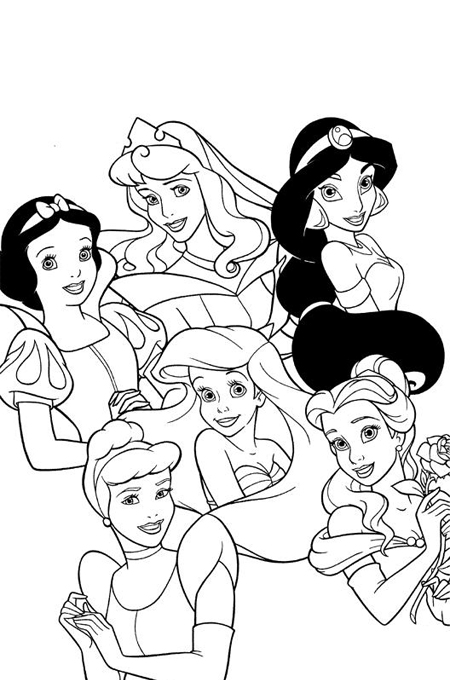 رسومات مفرغة للتلوين5
