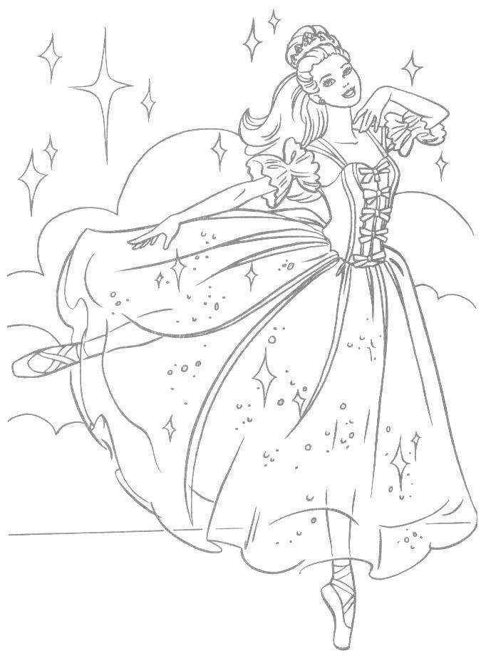 رسومات تلوين للبنات للطباعة4