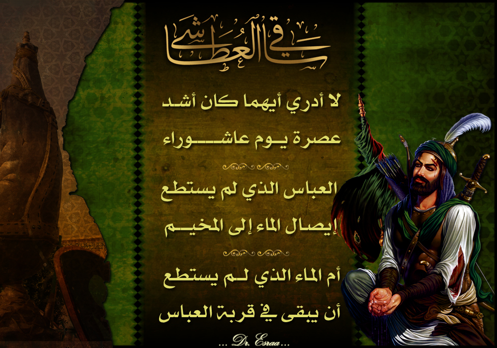 شعر علي الامام العباس 4