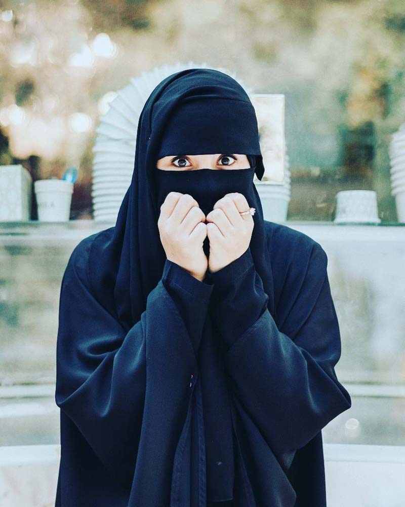 اجمل عيون فى النقاب 4