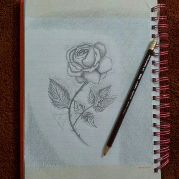 رسومات عميقة بالرصاص5