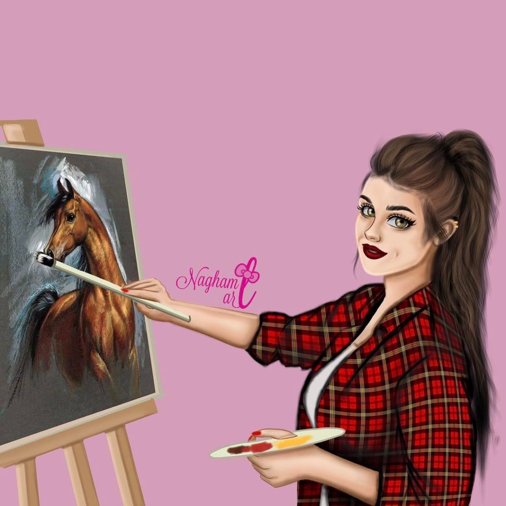 صور بنات كرتون 6