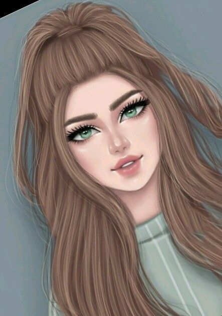 خلفيات بنات كرتون كيوت 6