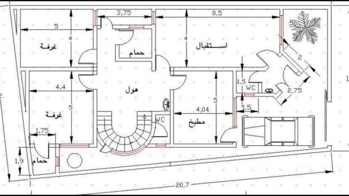 تصميم بيت شعبي روعه 7