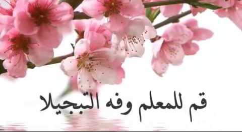 شعار يوم المعلم 7