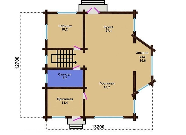 تصميم بيت شعبي روعه 8