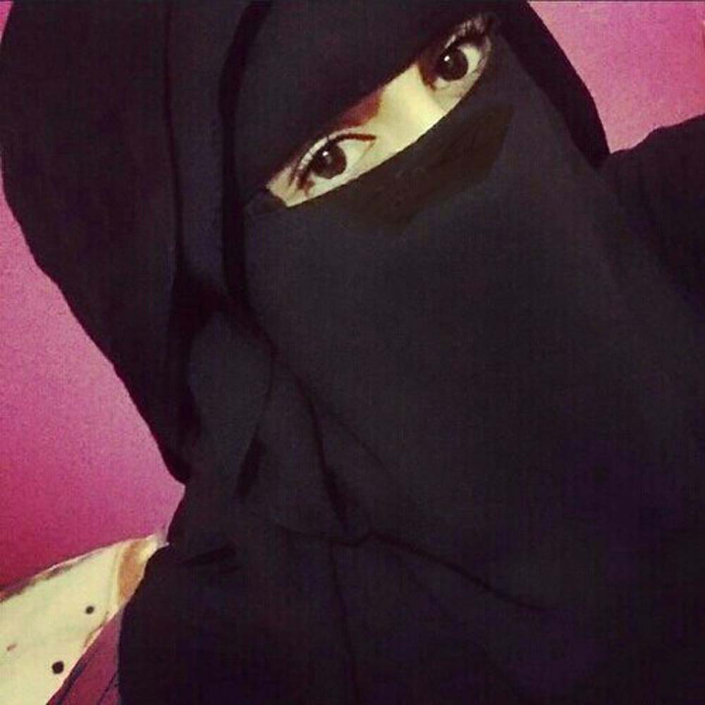 رمزيات بنات منقبة انستقرام 3