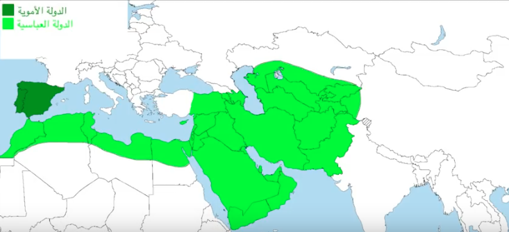 خريطة العالم الاسلامي قديما 2