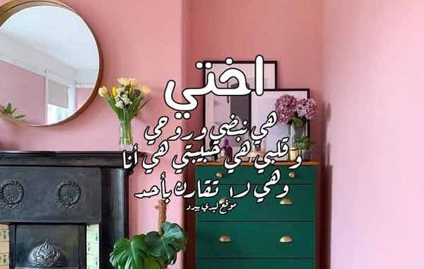 مسجات عن الاخت اجمل الصور عن حب الاخت 1