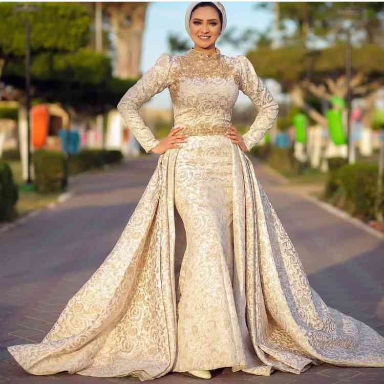 فساتين سواريه بسيطة وشيك للمحجبات 1