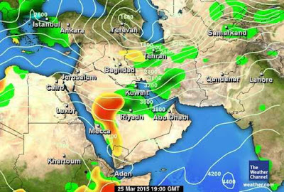 خرائط الطقس من ناسا 1