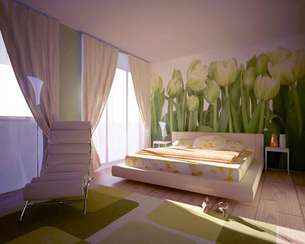 دهانات غرف نوم 2020 1