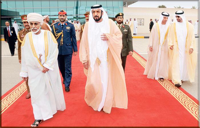 ترتيب الصور الرسمية لأصحاب السمو الشيوخ في إمارة الفجيرة 1
