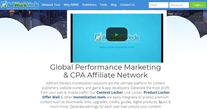افضل شركات CPA - أدوورك ميديا AdWork Media