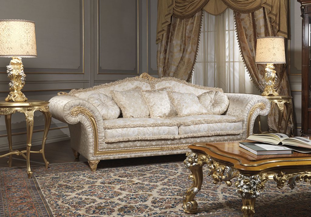ديكورات غرف استقبال كلاسيك4