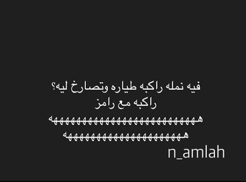نكت نمل