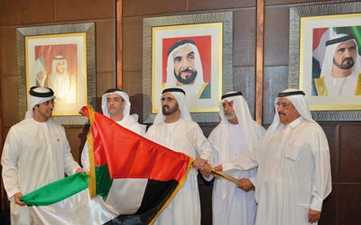 ترتيب الصور الرسمية لأصحاب السمو الشيوخ في إمارة الشارقة 2