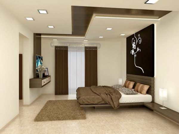 ديكورات جبس غرف نوم 2019